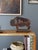 Western Rustic Iron Buffalo Shooting Target Doorstop With Bullet Holes For Sale - Image 6 of 12