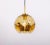 Petite Glass Pendant Light in the style of Mazzega, 1970s For Sale - Image 6 of 9