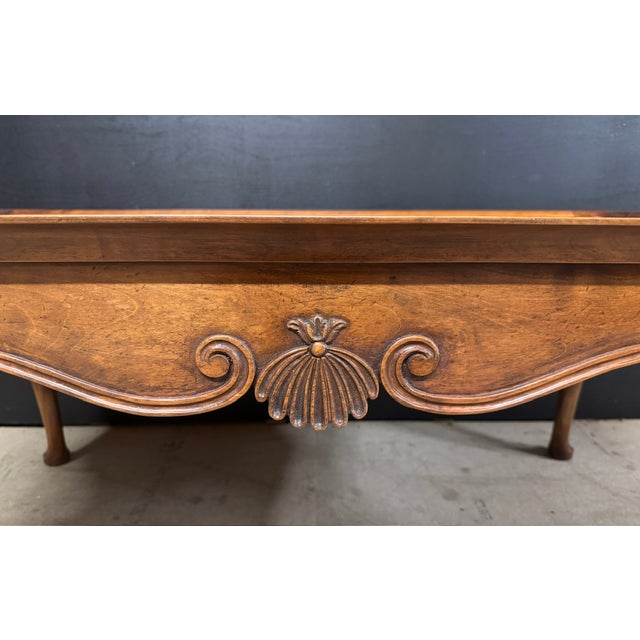 Burr Walnut Coffee Table, 1920 For Sale - Image 4 of 14