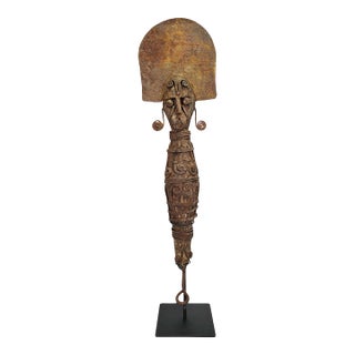 Antique African Ibibio Cross River Nigerian Figure Sculpture For Sale