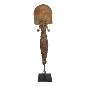 Antique African Ibibio Cross River Nigerian Figure Sculpture