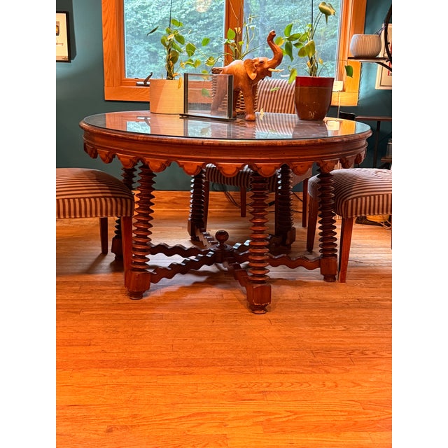 Rustic Alfonso Mariano Table 1998 Dominican II Sacristy Table For Sale - Image 3 of 7