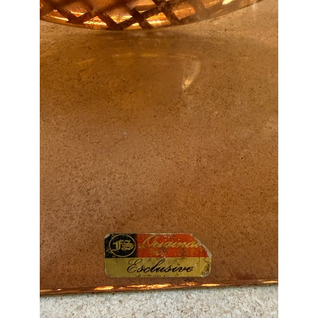 Plastic Italian Mid-Century Round Picture Frame , 1970s For Sale - Image 7 of 9