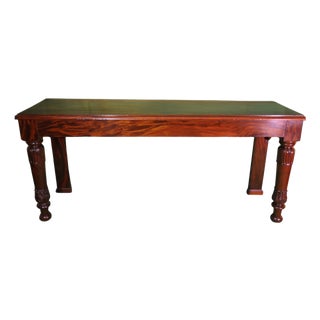 Regency Style Mahogany Hall Table, 1810 For Sale
