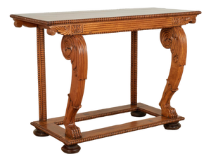 Antique Anglo Indian Teak Console Table
