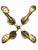 Figurative 1970s Serpent Cocktail Coffee Table Glass 2 Tier Alain Chervet Style Gold Tone For Sale - Image 3 of 11