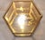 1990s Vintage Brass Ceiling Lamp with Tinted Glass Panes, 1990s For Sale - Image 5 of 7