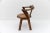Mid-Century Modern French Provincial Oak Chair, 1960s For Sale - Image 6 of 15