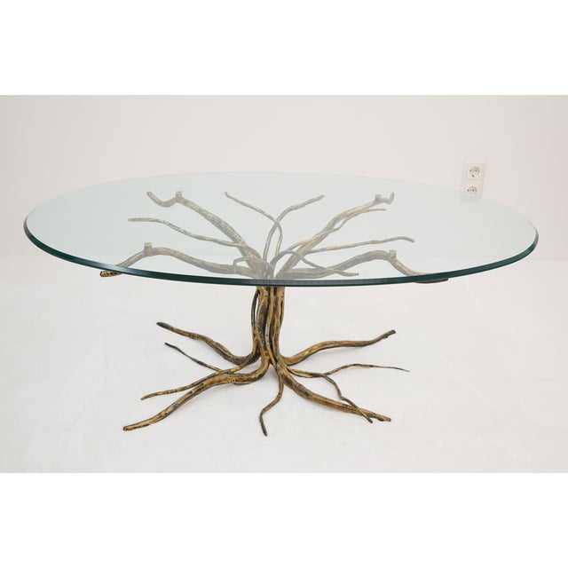 Glass plate with polished glass, 1.4cm thick This piece has an attribution mark, I am sure that it is completely authentic...