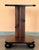 Italian Art Deco Burl Walnut Coffee Side Table With Ebonized Legs For Sale - Image 4 of 8