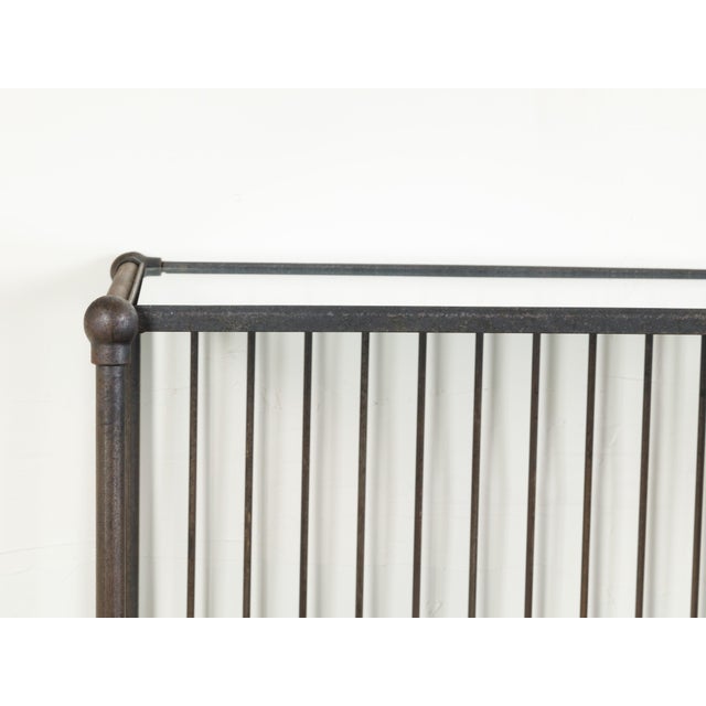 Metal Vintage Industrial Carts with Glass Shelves and Casters, Sold Individually For Sale - Image 7 of 11