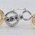 1.03ctw Diamond Circles Bracelet 14k White Yellow Gold 7" For Sale - Image 4 of 6