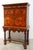 Brown Dutch Marquetry Art Cabinet with Theater and Trompe Loeil, 1780 For Sale - Image 8 of 18