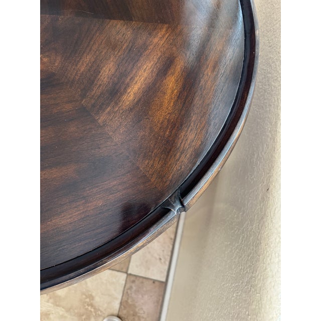 Coffee George Brin for Moserform Rare Sabina Side Table in Black Walnut For Sale - Image 8 of 12
