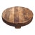 19th Century European Rustic Timber Large Trivet / Charcuterie Board For Sale