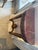 Lovely Louis XVI Style Marble Top Hand Carved Wall Mount Console, with a beautiful Red and Grey color Marble.