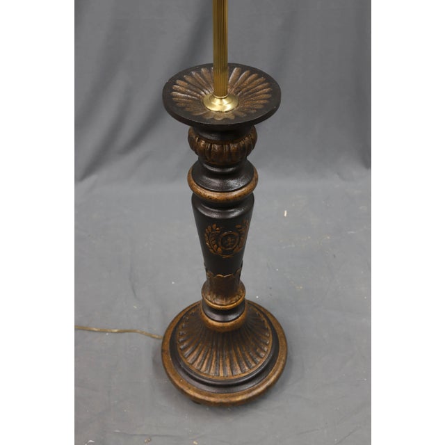 Mid-Century Modern Mid 20th Century Vintage Floor Lamp in Bronze Color For Sale - Image 3 of 5