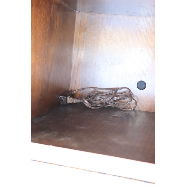 Pair of Vintage Henredon Campaign-Style Nightstands/End Tables For Sale - Image 9 of 12