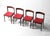 Dining Chairs in Wood from Dino Cavalli, 1970s, Set of 4 For Sale - Image 11 of 11