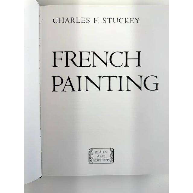 Stuckey Art Series "French Painting" 1991 Hardcover Coffee Table Art Book For Sale In Little Rock - Image 6 of 8