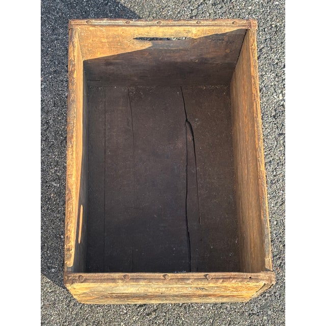 Wood Moxie! Early 20th C. Wooden Soft Drink Shipping Crate - Maine / Pennsylvania For Sale - Image 7 of 9