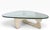 Cream Mid Century Noguchi Style Coffee Table For Sale - Image 8 of 16