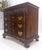 Fine Block Front Scallop Carving 4 Drawers Bachelor Chest Dresser MINT For Sale - Image 10 of 12