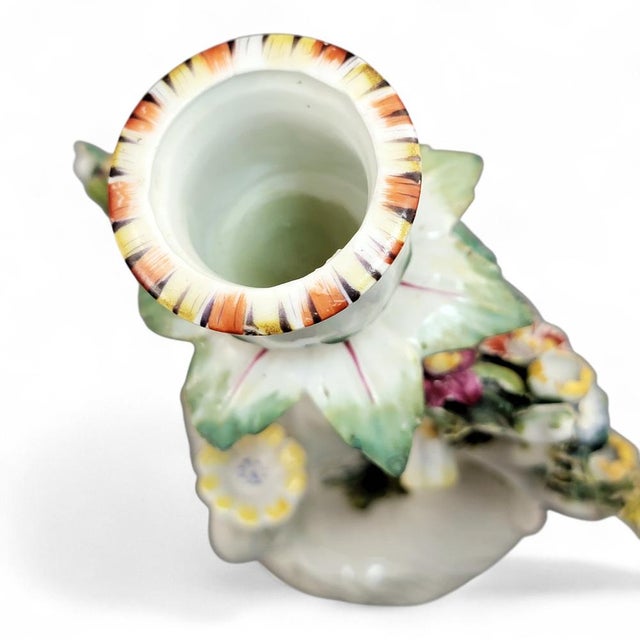 Derby Porcelain Fable Candlestick with Dog and Birds, 1760 For Sale - Image 9 of 14