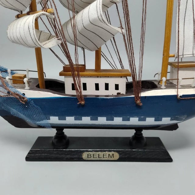 Belem Model Ship, England, 1970s For Sale - Image 6 of 8