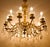 Brass Chandelier with Trimmings for Twelve Bulbs For Sale - Image 12 of 12