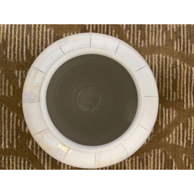 Mid 20th Century Rosenthal Netter Iridescent Vase For Sale In Denver - Image 6 of 9