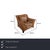 with this Natuzzi armchair, you bring Italian craftsmanship and a wonderfully warm feeling of comfort directly into your...