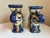 Hollywood Regency Pair of Vintage Chinoiserie Asian Glazed Ceramic Elephant Plant Stands For Sale - Image 3 of 9