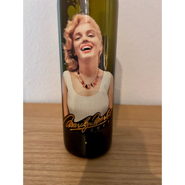 Modern Marilyn Monroe Wine Bottle - 2003 For Sale - Image 3 of 3
