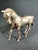 Vintage Slivered Brass Horse Sculpture For Sale In New York - Image 6 of 7
