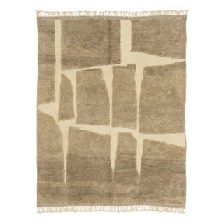 Hand-Knotted Wool Premium Rug by Azele Studio For Sale