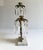 Antique Brass Victorian Couple 3 Arm Girandole Candlestick With Marble Base & Prisms For Sale - Image 10 of 17