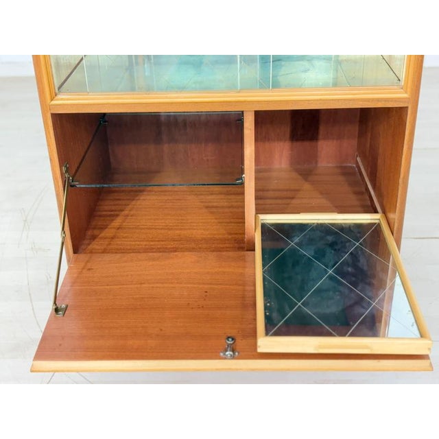 Vintage Bar Display Cabinet For Sale - Image 3 of 12