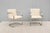 2010s Ludwig Mies Van Der Rohe Brno Tubular Chairs in Cream Fabric by Gordon - A Pair For Sale - Image 5 of 18