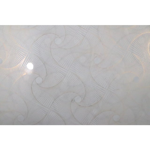 Georges Briard Mid Century Glass Gold Swirl Decorated Charger Serving Plate C 1950/1970's For Sale - Image 4 of 7