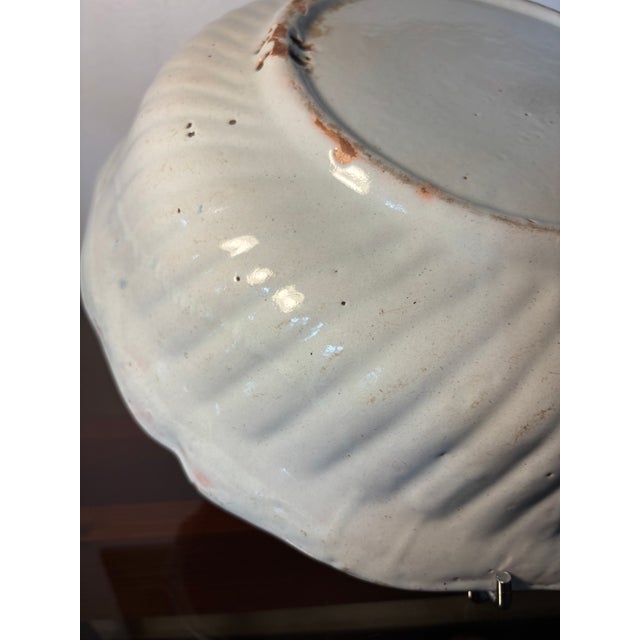 Ceramic Large Antique Plate from Moustiers For Sale - Image 7 of 17