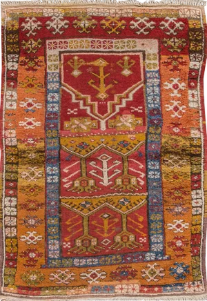 Mid-20th Century Turkish Rug - 3'9" X 5'5"