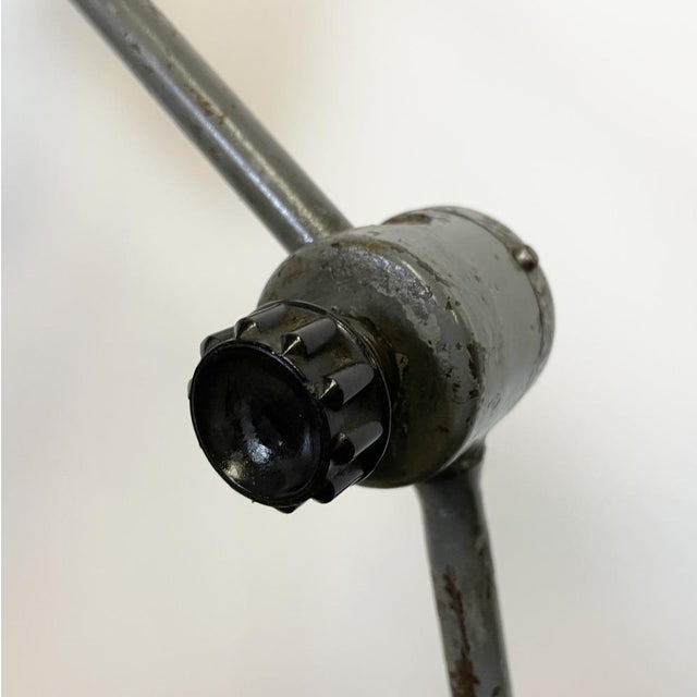 Large Industrial Workshop Table Lamp, 1960s For Sale - Image 6 of 18