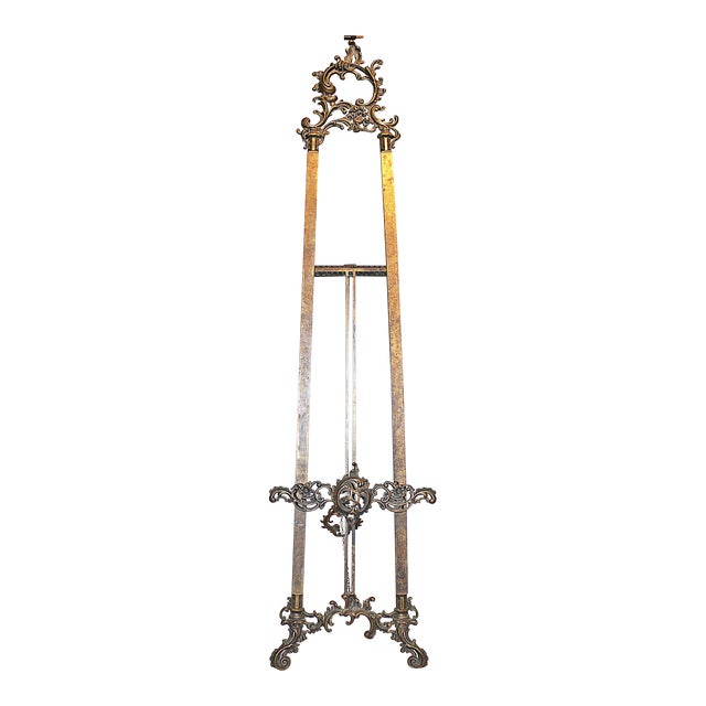 Bronze Rococo Easel Chairish