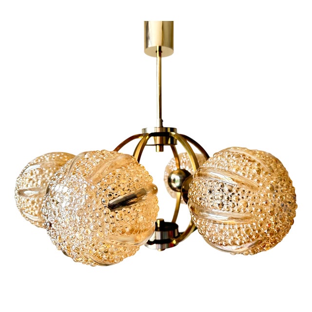 Vintage Sputnik from Kaiser Leuchten, 1970s For Sale