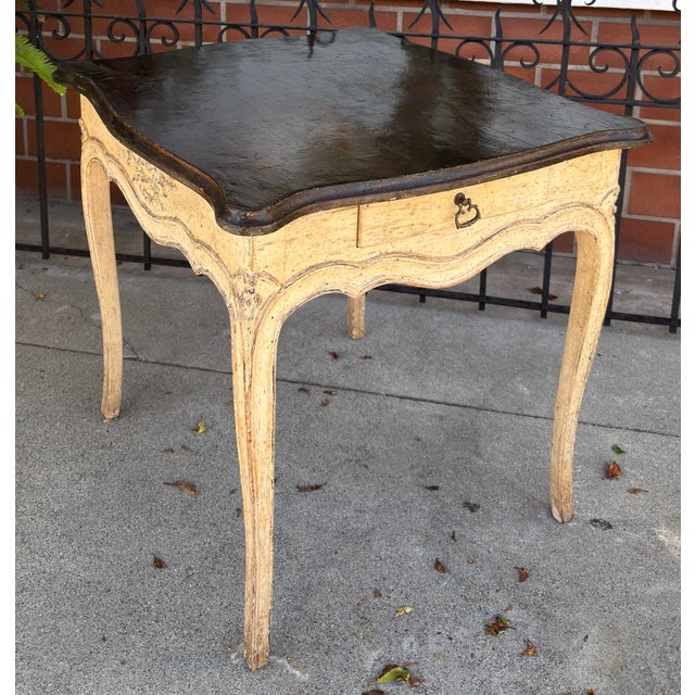Minton-Spidell 18th C Style Minton Spidell Rustic French Country Side Table For Sale - Image 4 of 5