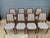 1960s Svegards Markaryd Set of 8 Teak Upholstered Dining Chairs For Sale - Image 10 of 12