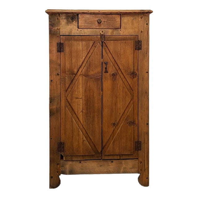 19th Century Fir Cabinet For Sale