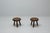 Mid-Century Modern Vintage Low Stools by Charlotte Perriand, 1960s, Set of 2 For Sale - Image 3 of 14
