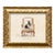 Contemporary Reproduction Art Print of Vintage "Parlor Rabbit" (1), Framed For Sale